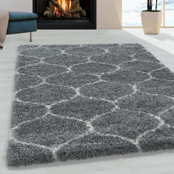 Pelēks paklājs 60x110 cm Salsa – Ayyildiz Carpets-image-1