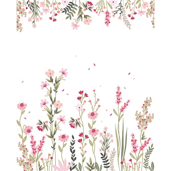 Bērnu tapetes 200 cm x 248 cm A Field Of Flowers – Lilipinso