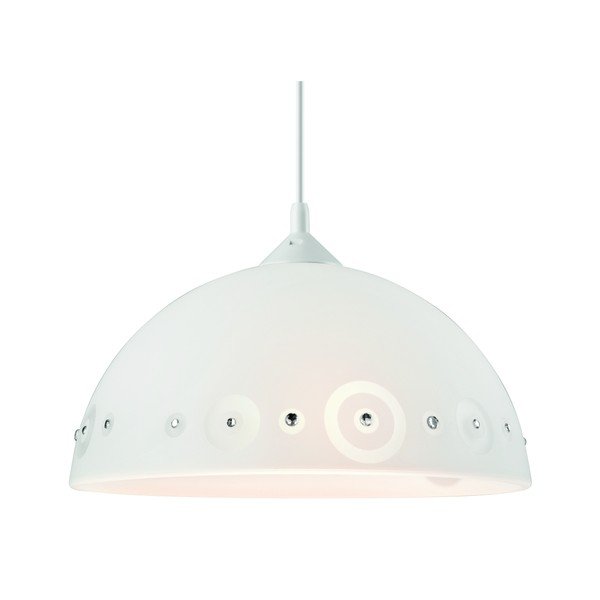 Balta piekaramā lampa ø 30 cm Star – LAMKUR-image-1