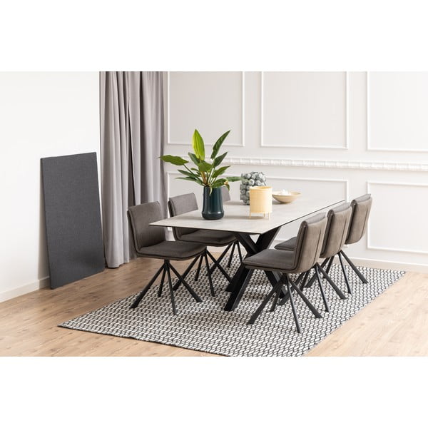 Pelēks pusdienu krēsls Flynn – Actona-image-2