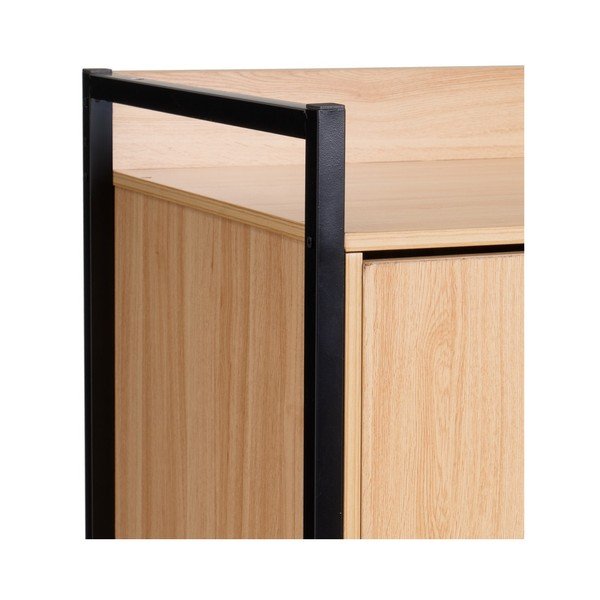 Dabīga toņa atvērta tipa drēbju skapis 100x190x48 cm Armarios – Casa Selección-image-2