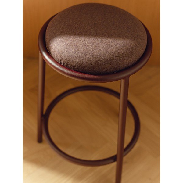 Bordo metāla bāra taburete (sēdekļa augstums 68 cm) Hogo – noo.ma-image-3