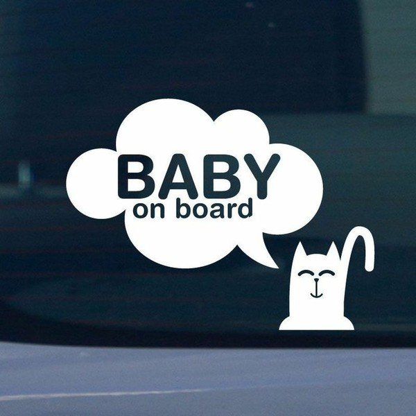Uzlīmes Baby uz kuģa-image-1