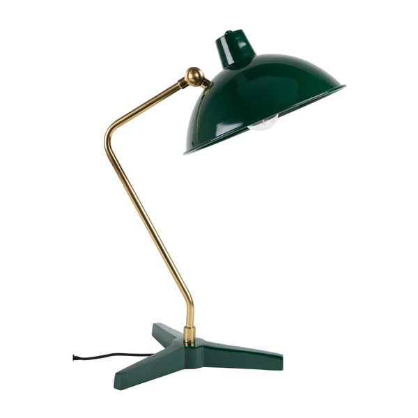 Zaļa galda lampa Dutchbone Devi