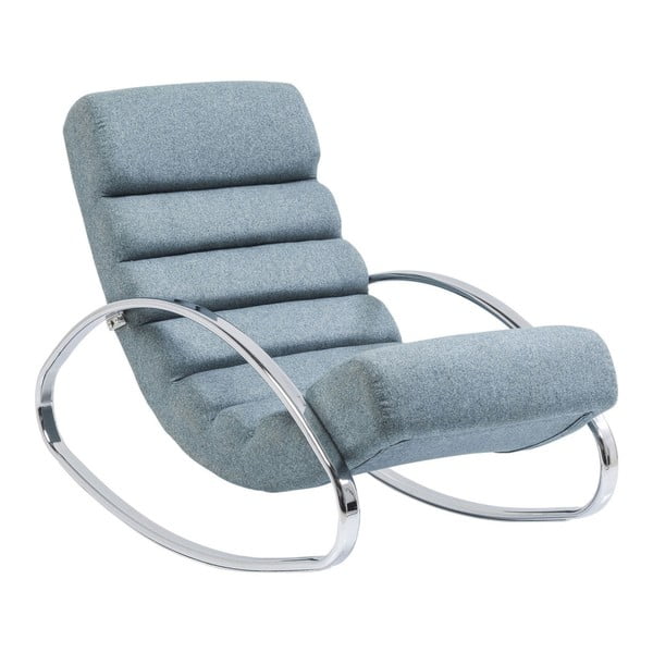 Zils šūpuļkrēsls Kare Design Manhattan