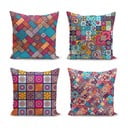 4 Spilvendrānu komplekts Fearie Minimalist Cushion Covers, 45 x 45 cm