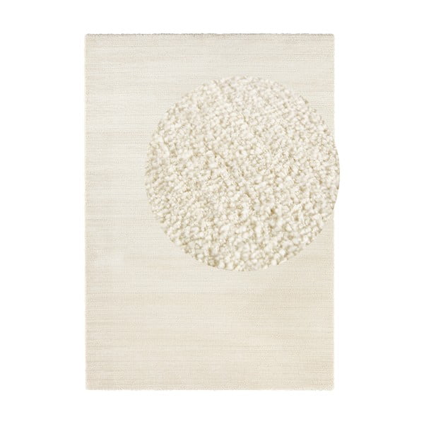 Gaišs krēmkrāsas paklājs Elle Decor Glow Loos, 160 x 230 cm