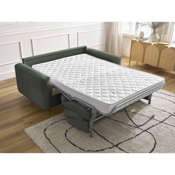 Zaļš salokāms dīvāns 220 cm Cocoone – Bobochic Paris-image-1