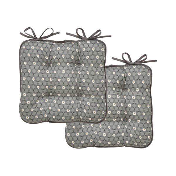 Pelēks kokvilnas sēdekļa spilvens Cooksmart® Purity-image-4
