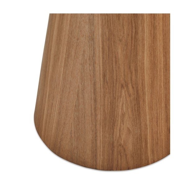 Dabīga toņa žurnālgaldiņš ar ozolkoka imitāciju ø 45 cm Tango – Furnhouse-image-4