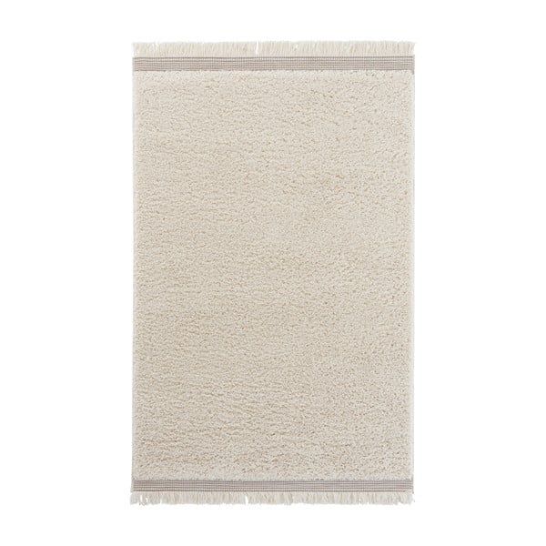 Krēmīgi balts paklājs Mint Rugs New Handira Lompu, 155 x 230 cm