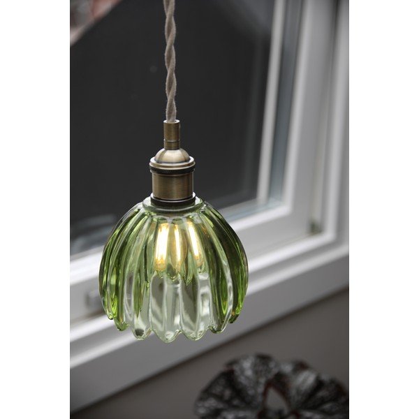 Zaļa piekaramā lampa ø 13 cm Gota – Markslöjd-image-1