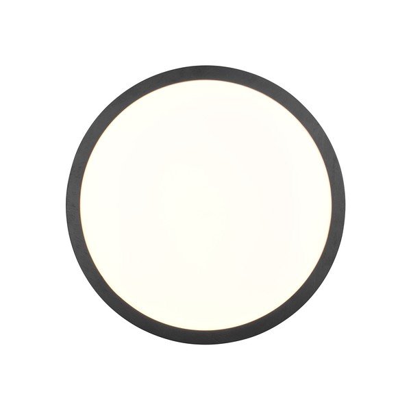 Melna LED griestu lampa ø 40 cm Iseo – Trio-image-1