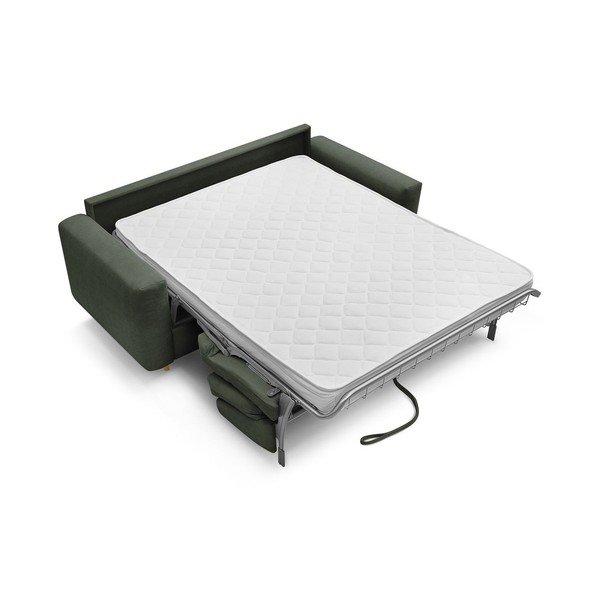 Zaļš dīvāns gulēšanai/salokāms 200 cm Cocoone – Bobochic Paris-image-3