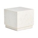 Marmora sānu galdiņš 40x40 cm Sorein – Kave Home