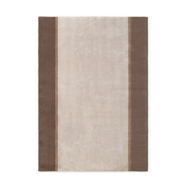 Brūns/krēmkrāsas vilnas paklājs 120x170 cm Rowan – Villeroy&Boch