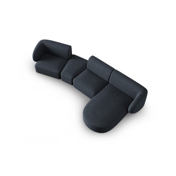 Tumši zils stūra dīvāns (ar labo stūri) Shane – Micadoni Home-image-2