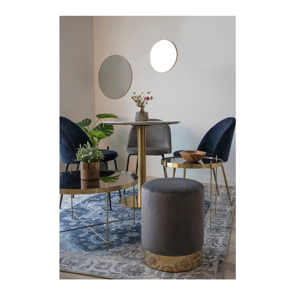 Gaiši pelēki samta pusdienu krēsli (2 gab.) Geneve – House Nordic-image-4