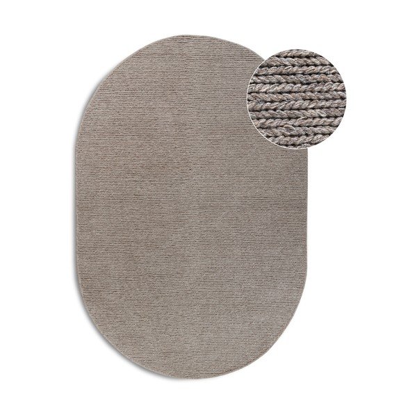 Gaiši brūns ar rokām darināts vilnas paklājs 160x230 cm Francois – Villeroy&Boch