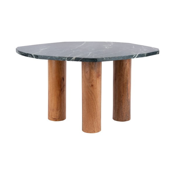 Sānu galdiņš ar marmora imitācijas galda virsmu 50x75 cm Organic   – Leitmotiv-image-3