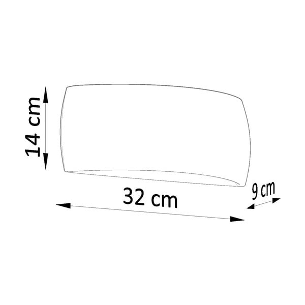 Balta sienas lampa Sollux Palermo-image-3