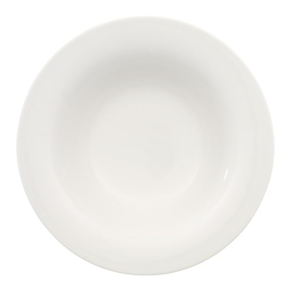 Balts porcelāna dziļais šķīvis Villeroy & Boch New Cottage, ⌀ 23 cm