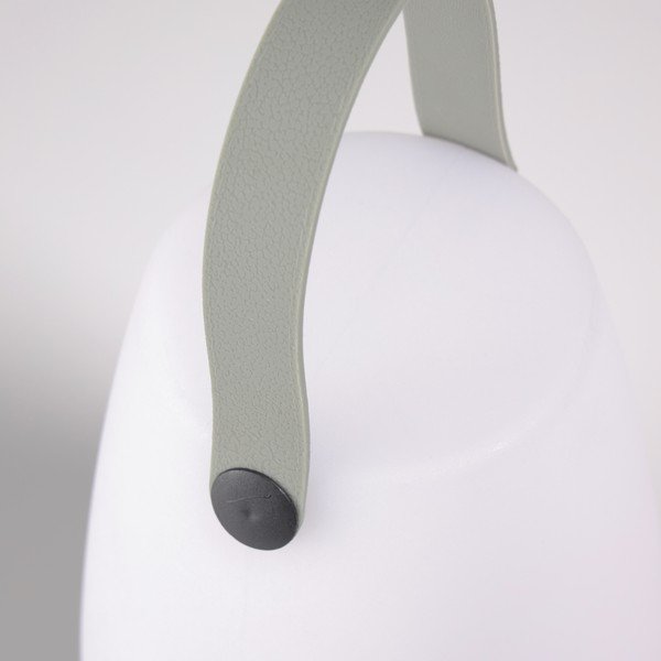 Balta āra lampa ar pelēku rokturi Kave Home Dianela-image-2