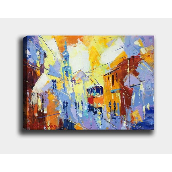 Glezna 100x70 cm Town – Wallity-image-2