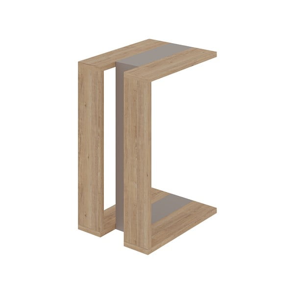 Sānu galdiņš ar ozolkoka imitāciju 40x30 cm Macha – Marckeric-image-2