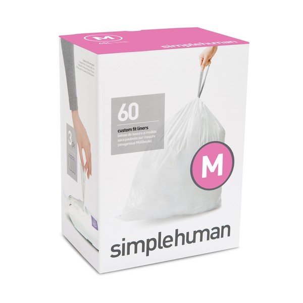 Atkritumu maisi (60 gab.) 45 l M – simplehuman