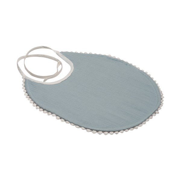 Pelēks muslīna bērnu priekšautiņš Kindsgut London-image-2