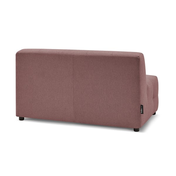 Tumši rozā dīvāna modulis Kleber – Bobochic Paris-image-4