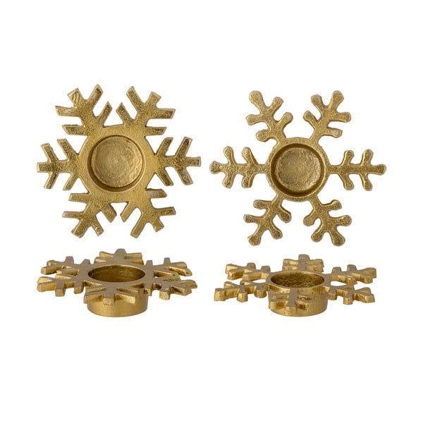 Metāla svečturi ar Ziemassvētku motīvu (2 gab.) Lisetta – Bloomingville-image-1