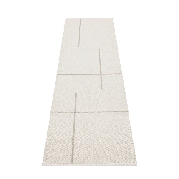 Krēmkrāsas iekštelpu un āra celiņa paklājs 70x270 cm Fred Linen – Pappelina-image-2