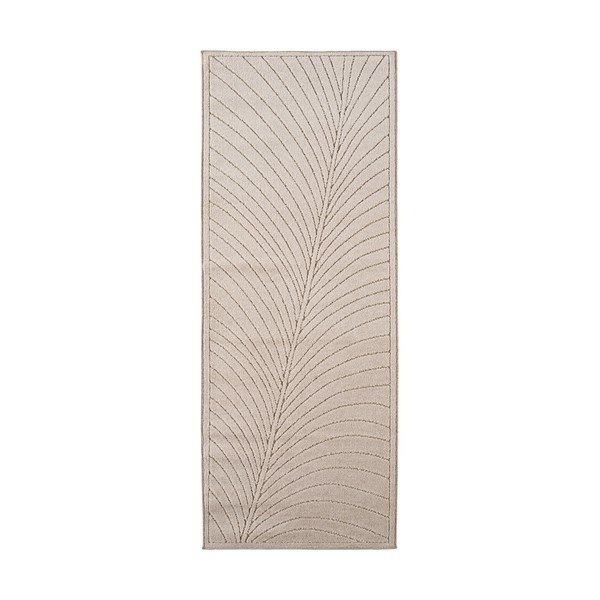 Bēšs iekštelpu un āra celiņa paklājs 80x250 cm Nova 1204 – Ayyildiz Carpets