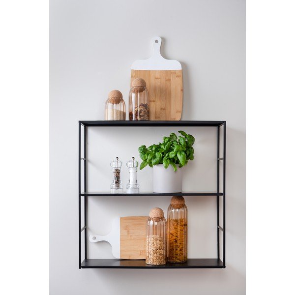 Brūns stikla trauks ar aizbāzni PT LIVING Gem, augstums 28,5 cm-image-1