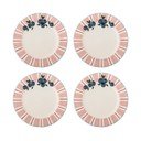 Rozā/krēmkrāsas deserta akmensmasas šķīvji (4 gab.) ø 20,5 cm Carry – Bloomingville