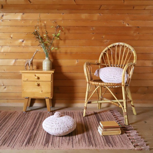 Ķieģeļu oranžs paklājs 100x150 cm Loomy – Nattiot-image-1