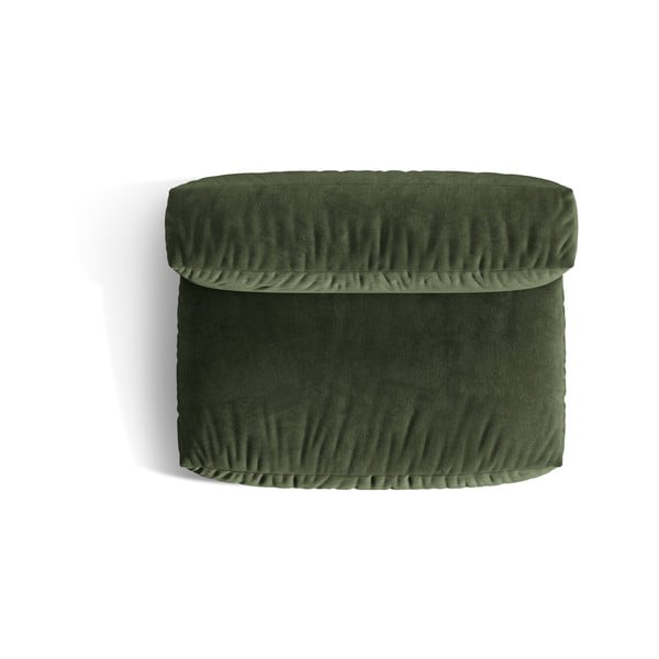 Zaļa samta (vidējā moduļa) modulārā dīvāna daļa Martina – Micadoni -image-3