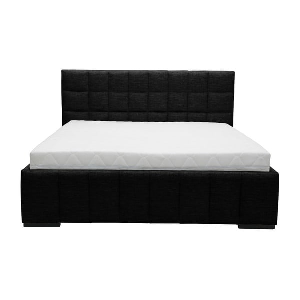Melna divguļamā gulta Mazzini Beds Dream, 140 x 200 cm-image-1