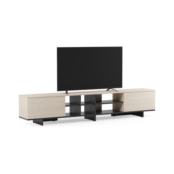Melns TV galdiņš 230x44x36 cm Cequoia – Marckeric-image-2