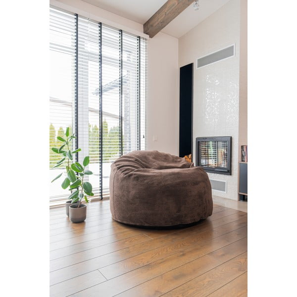 Brūns velveta bērnu sēžammaiss Om 85 – SLOWDOWN-image-1