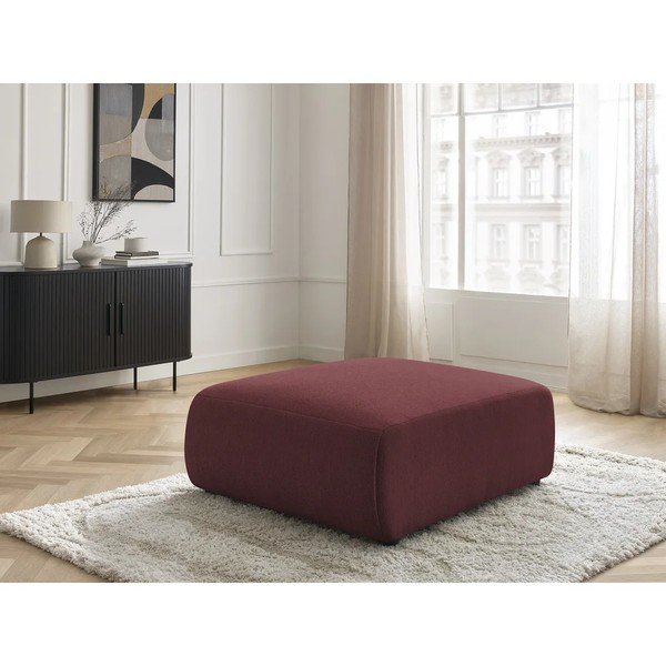 Sarkans modulārais kāju soliņš Jana – Bobochic Paris-image-3