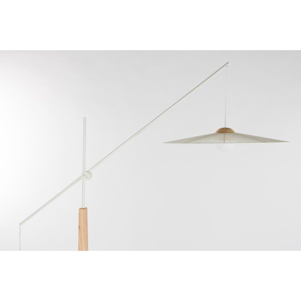 Balta/dabīga toņa stāvlampa (augstums 200 cm) Belle – Zuiver-image-3