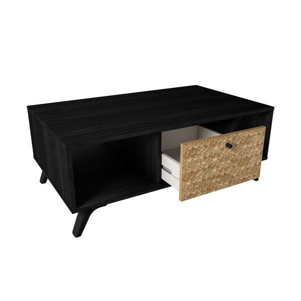 Melns žurnālgaldiņš 60x100 cm Hanoi – Marckeric-image-4