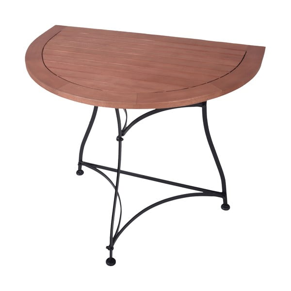 Eikalipta masīvkoka dārza sānu galdiņš 54x85 cm Wien – Garden Pleasure