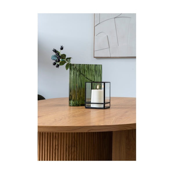 Zaļa stikla vāze (augstums 26,5 cm) – House Nordic-image-1