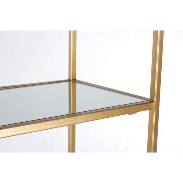 Zelta krāsas tērauda grāmatplaukts 66x176x25,5 cm Elenor – Bizzotto-image-2