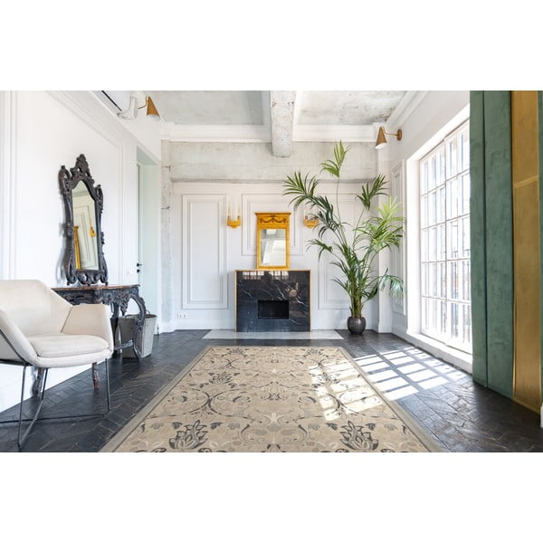 Bēšs vilnas paklājs 200x300 cm Archie beige – Agnella-image-1