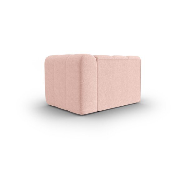 Rozā modulārais dīvāns (ar labo stūri) Lupine – Micadoni Home-image-3